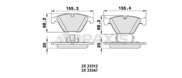 DİSK BALATA BRAXIS AA0067