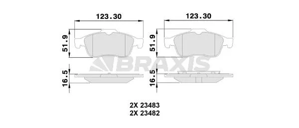 DİSK BALATA BRAXIS AA0068