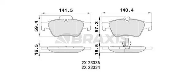 DİSK BALATA BRAXIS AA0071