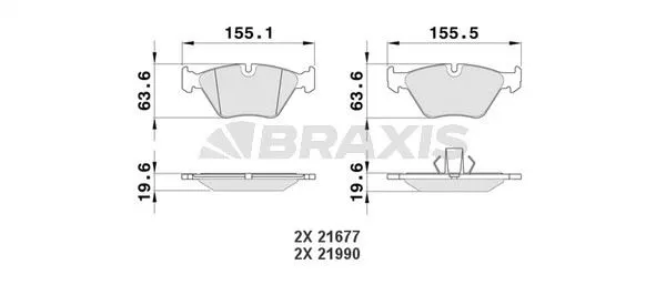 DİSK BALATA BRAXIS AA0084