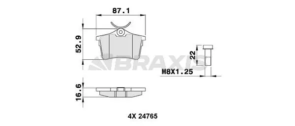 DİSK BALATA BRAXIS AA0088