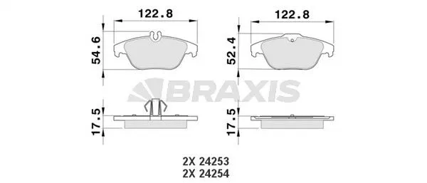 DİSK BALATA BRAXIS AA0091