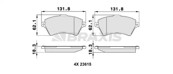 DİSK BALATA BRAXIS AA0097