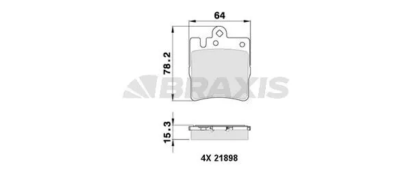 DİSK BALATA BRAXIS AA0104
