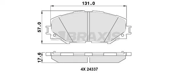 DİSK BALATA BRAXIS AA0107