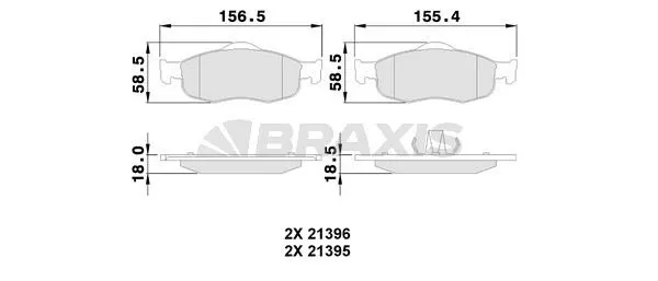 DİSK BALATA BRAXIS AA0112