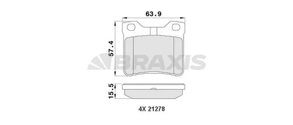 DİSK BALATA BRAXIS AA0113
