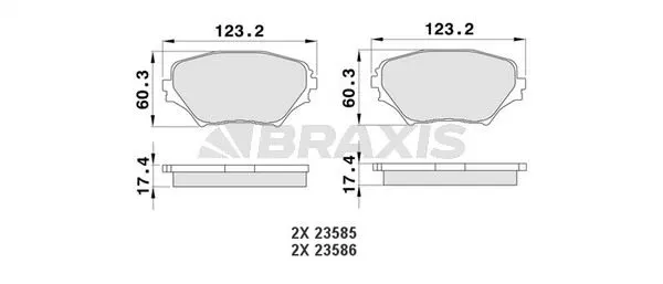 DİSK BALATA BRAXIS AA0114