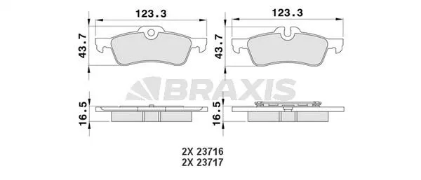 DİSK BALATA BRAXIS AA0115