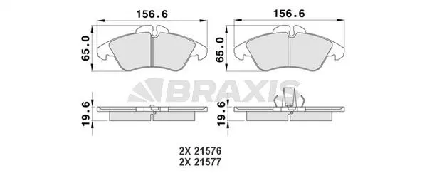 DİSK BALATA BRAXIS AA0118