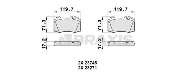 DİSK BALATA BRAXIS AA0130