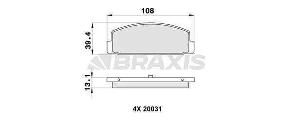 DİSK BALATA BRAXIS AA0131