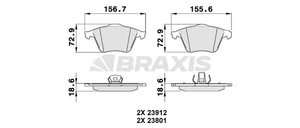 DİSK BALATA BRAXIS AA0136