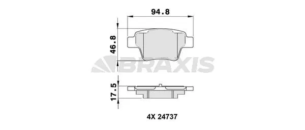 DİSK BALATA BRAXIS AA0138