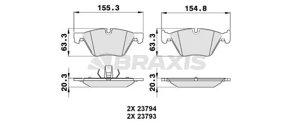 DİSK BALATA BRAXIS AA0143