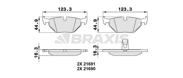 DİSK BALATA BRAXIS AA0148