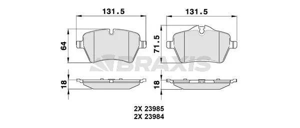 DİSK BALATA BRAXIS AA0156