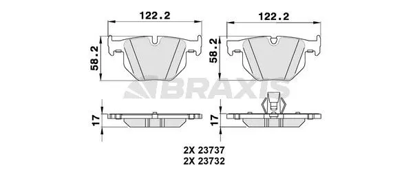 DİSK BALATA BRAXIS AA0157