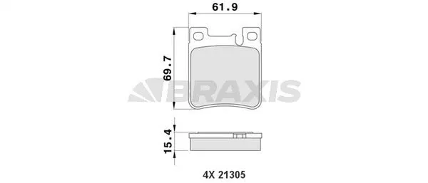 DİSK BALATA BRAXIS AA0163