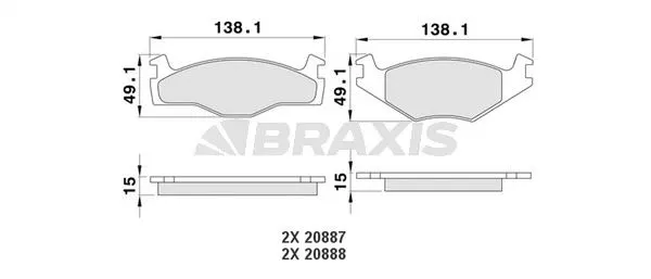 DİSK BALATA BRAXIS AA0167