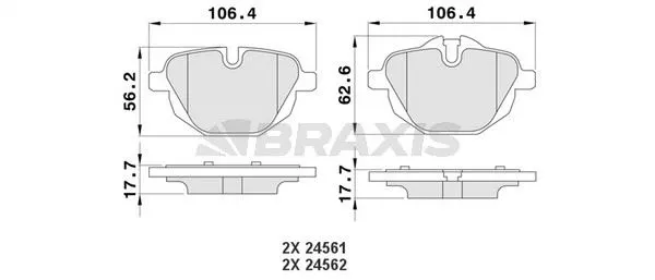 DİSK BALATA BRAXIS AA0170