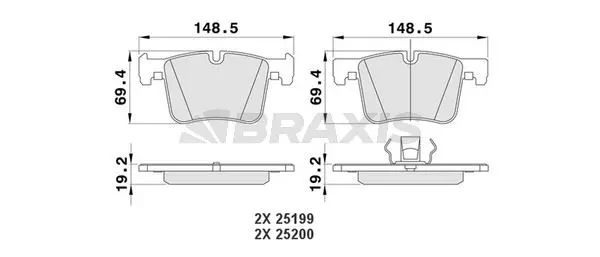 DİSK BALATA BRAXIS AA0171