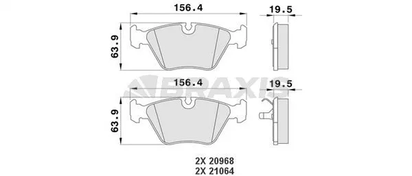 DİSK BALATA BRAXIS AA0176