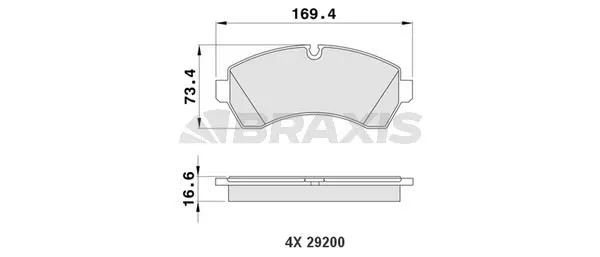 DİSK BALATA BRAXIS AA0177