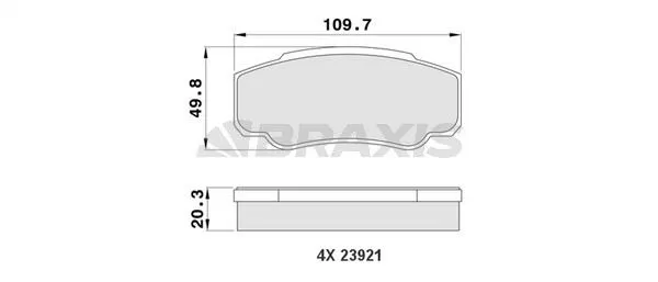 DİSK BALATA BRAXIS AA0181