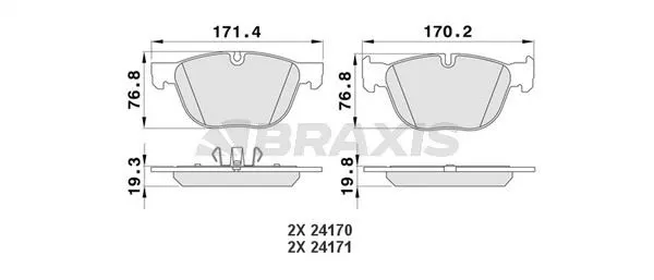 DİSK BALATA BRAXIS AA0183