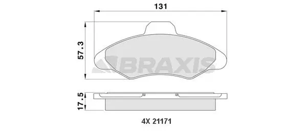 DİSK BALATA BRAXIS AA0185