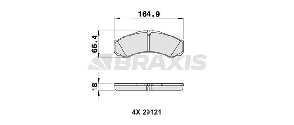 DİSK BALATA BRAXIS AA0195