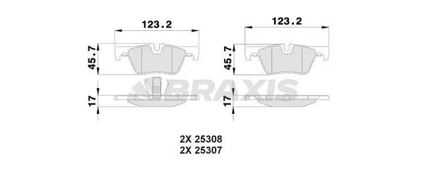 DİSK BALATA BRAXIS AA0196