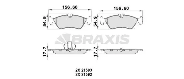 DİSK BALATA BRAXIS AA0198