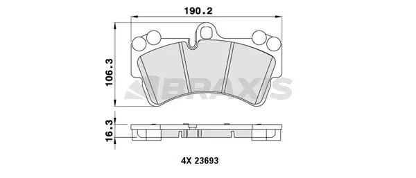 DİSK BALATA BRAXIS AA0199