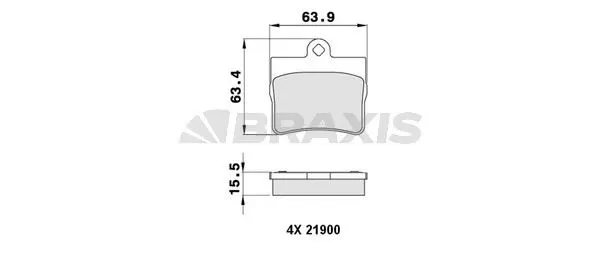 DİSK BALATA BRAXIS AA0201