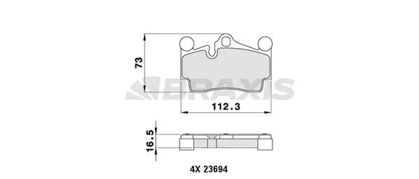 DİSK BALATA BRAXIS AA0202