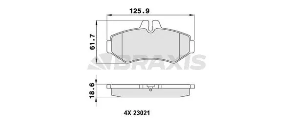 DİSK BALATA BRAXIS AA0206