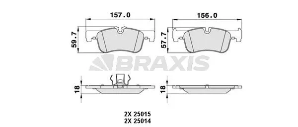 DİSK BALATA BRAXIS AA0210
