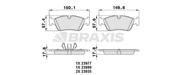DİSK BALATA BRAXIS AA0221