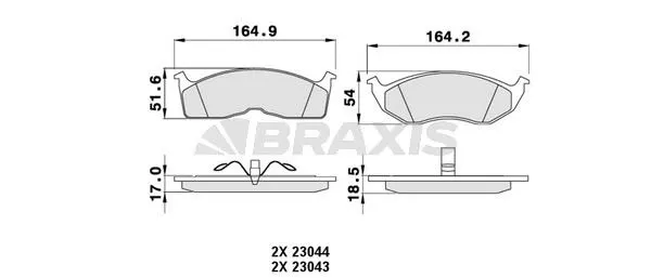 DİSK BALATA BRAXIS AA0225