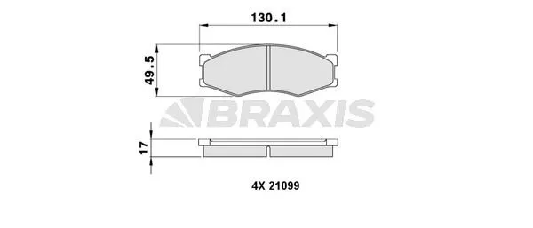 DİSK BALATA BRAXIS AA0226