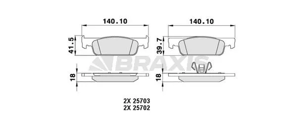 DİSK BALATA BRAXIS AA0227