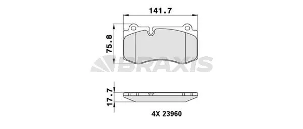 DİSK BALATA BRAXIS AA0233