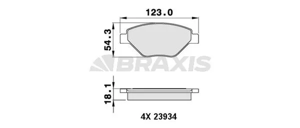 DİSK BALATA BRAXIS AA0236
