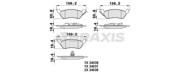 DİSK BALATA BRAXIS AA0237