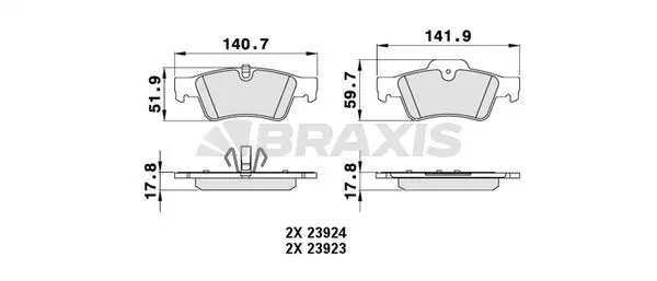 DİSK BALATA BRAXIS AA0239