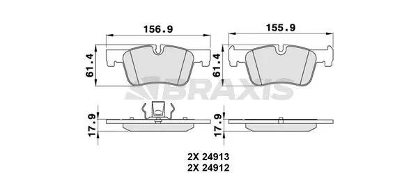 DİSK BALATA BRAXIS AA0245