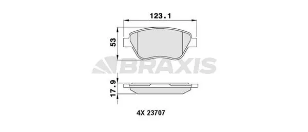 DİSK BALATA BRAXIS AA0246