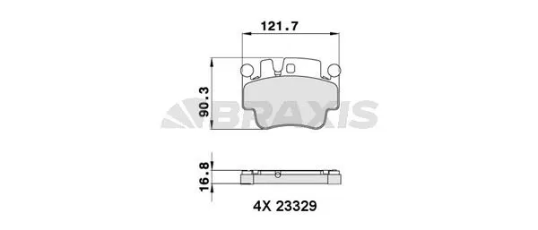 DİSK BALATA BRAXIS AA0252